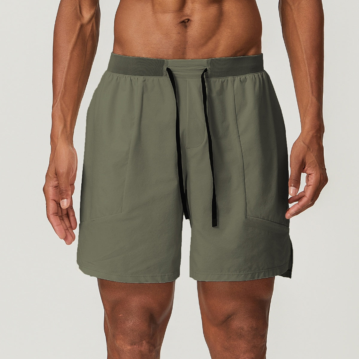 2025 Outdoor running casual shorts breathable sports quick-drying men's running tennis shorts casual