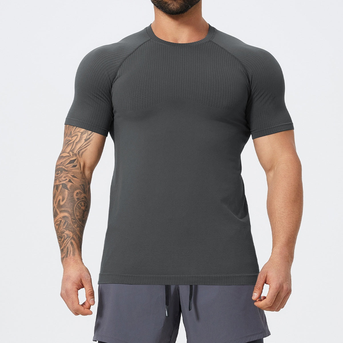 2025 Outdoor running casual shorts breathable sports quick-drying men's running tennis shorts casual