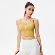 Yoga Sports Bra Shockproof Running Sports Leisure High Elasticity Gathering