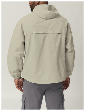 citywalk camping waterproof windproof zipper jacket hiking mountaineering hooded hooded outdoor coat