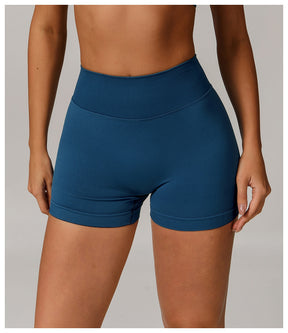 Shorts Sports Running High Waist Yoga Fitness Cycling Outdoor Leisure Hip Lifting Abdomen Slimming Seamless No Embarrassing Lines