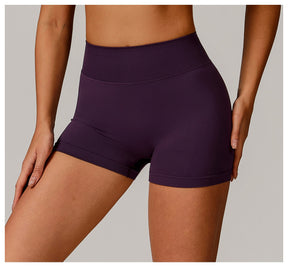 Shorts Sports Running High Waist Yoga Fitness Cycling Outdoor Leisure Hip Lifting Abdomen Slimming Seamless No Embarrassing Lines