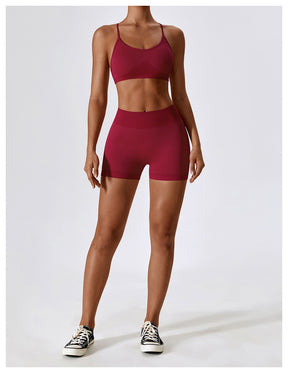 Shorts Sports Running High Waist Yoga Fitness Cycling Outdoor Leisure Hip Lifting Abdomen Slimming Seamless No Embarrassing Lines