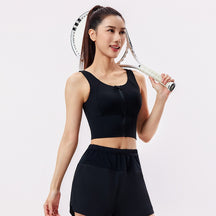 Yoga Sports Bra Shockproof Running Sports Leisure High Elasticity Gathering