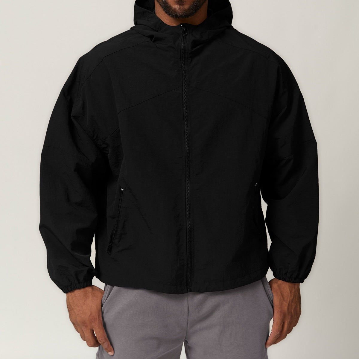citywalk camping waterproof windproof zipper jacket hiking mountaineering hooded hooded outdoor coat