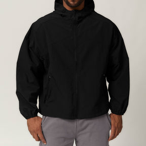 citywalk camping waterproof windproof zipper jacket hiking mountaineering hooded hooded outdoor coat