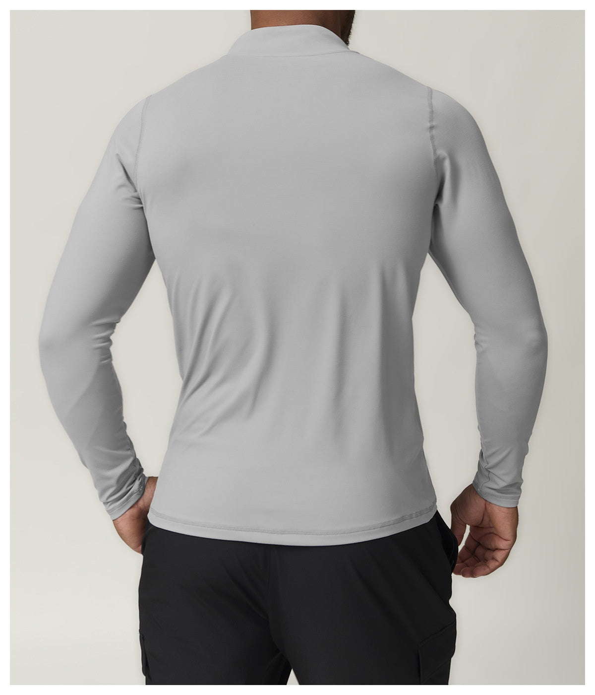 Tops Outdoor Fitness Running Quick Dry Long Sleeve Sports Zipper T-shirt Sports Casual Tops