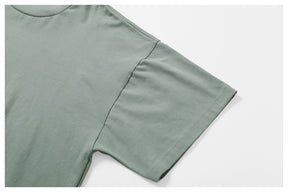 citywalk cotton soft sweat-absorbent loose sports leisure fitness tops soft cotton skin-friendly breathable T-shirt