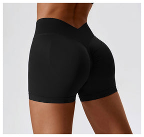 Shorts Sports Running High Waist Yoga Fitness Cycling Outdoor Leisure Hip Lifting Abdomen Slimming Seamless No Embarrassing Lines