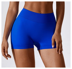 Shorts Sports Running High Waist Yoga Fitness Cycling Outdoor Leisure Hip Lifting Abdomen Slimming Seamless No Embarrassing Lines