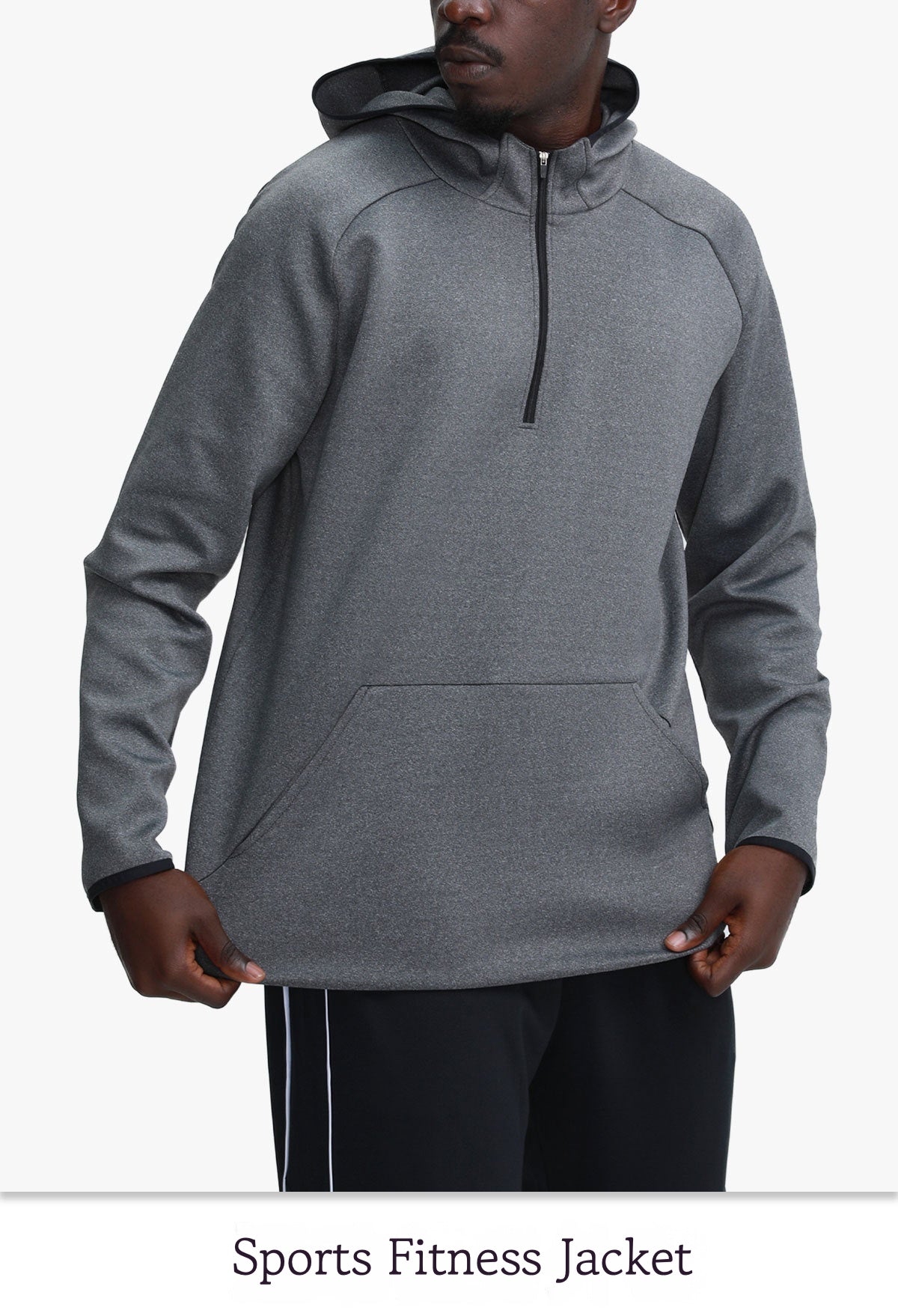 Running Fitness Outdoor Leisure Fishing Training Quick Dry Sports Hooded Loose