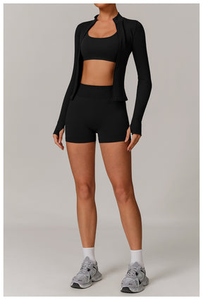Shorts Sports Running High Waist Yoga Fitness Cycling Outdoor Leisure Hip Lifting Abdomen Slimming Seamless No Embarrassing Lines
