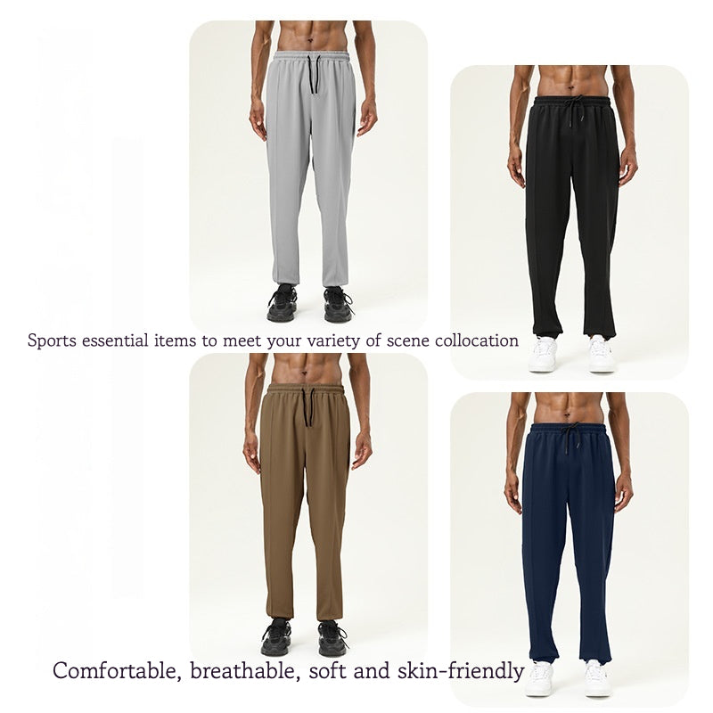 Trousers running training warm loose thick style leggings fitness sports autumn and winter thick style
