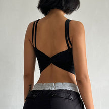 New style bowknot high strength  running  yoga good wrapping  gathering beautiful back quick drying