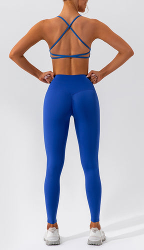 Beautiful back High strength Outdoor Yoga Running Fitness Strong wrap Gather Fixed chest pad Seamless Antibacterial ComfortSeamless