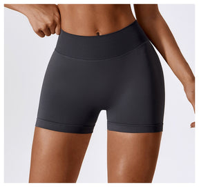 Shorts Sports Running High Waist Yoga Fitness Cycling Outdoor Leisure Hip Lifting Abdomen Slimming Seamless No Embarrassing Lines