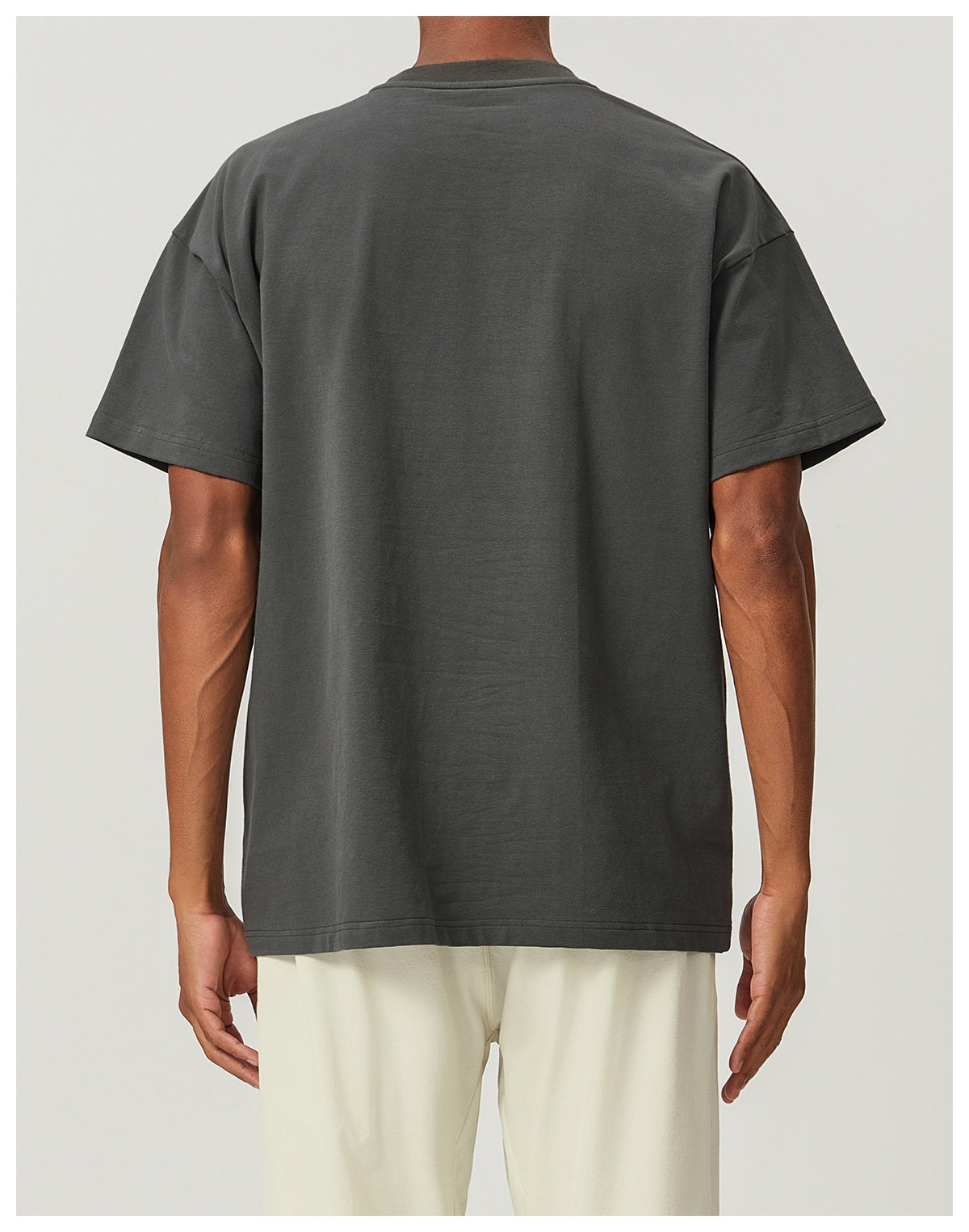 citywalk cotton soft sweat-absorbent loose sports leisure fitness tops soft cotton skin-friendly breathable T-shirt