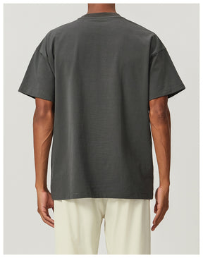 citywalk cotton soft sweat-absorbent loose sports leisure fitness tops soft cotton skin-friendly breathable T-shirt