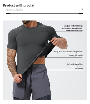 2025 Outdoor running casual shorts breathable sports quick-drying men's running tennis shorts casual