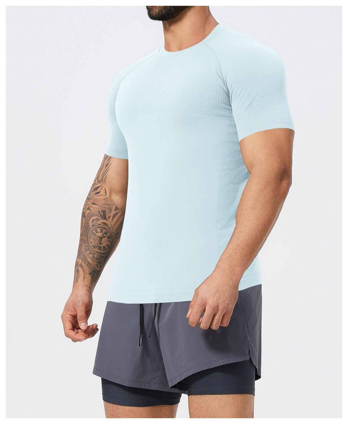 2025 Outdoor running casual shorts breathable sports quick-drying men's running tennis shorts casual