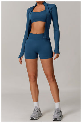 Shorts Sports Running High Waist Yoga Fitness Cycling Outdoor Leisure Hip Lifting Abdomen Slimming Seamless No Embarrassing Lines