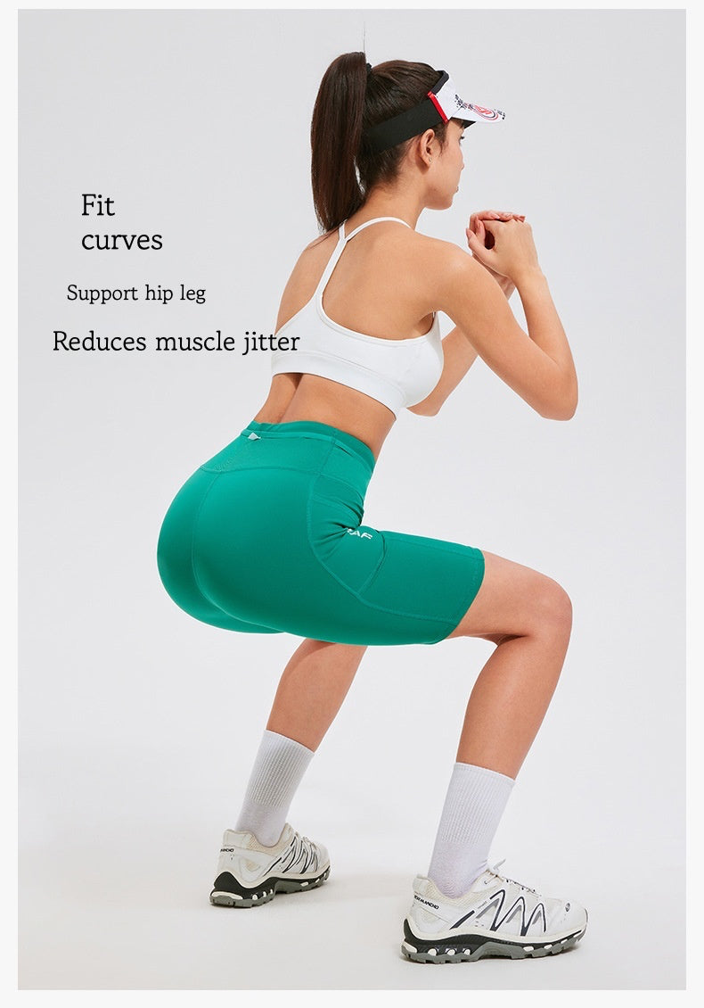 Shorts Yoga Pants Cycling Running Hip Lifting Fitness High Waist Yoga Casual Slimming High Elasticity