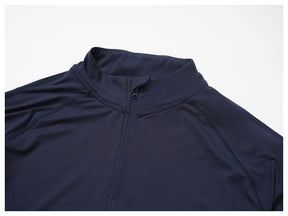Tops Outdoor Fitness Running Quick Dry Long Sleeve Sports Zipper T-shirt Sports Casual Tops