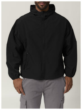 citywalk camping waterproof windproof zipper jacket hiking mountaineering hooded hooded outdoor coat