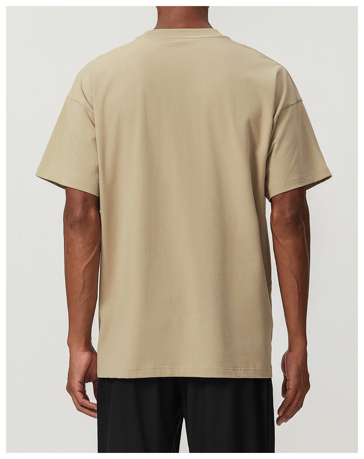 citywalk cotton soft sweat-absorbent loose sports leisure fitness tops soft cotton skin-friendly breathable T-shirt