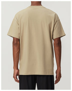 citywalk cotton soft sweat-absorbent loose sports leisure fitness tops soft cotton skin-friendly breathable T-shirt