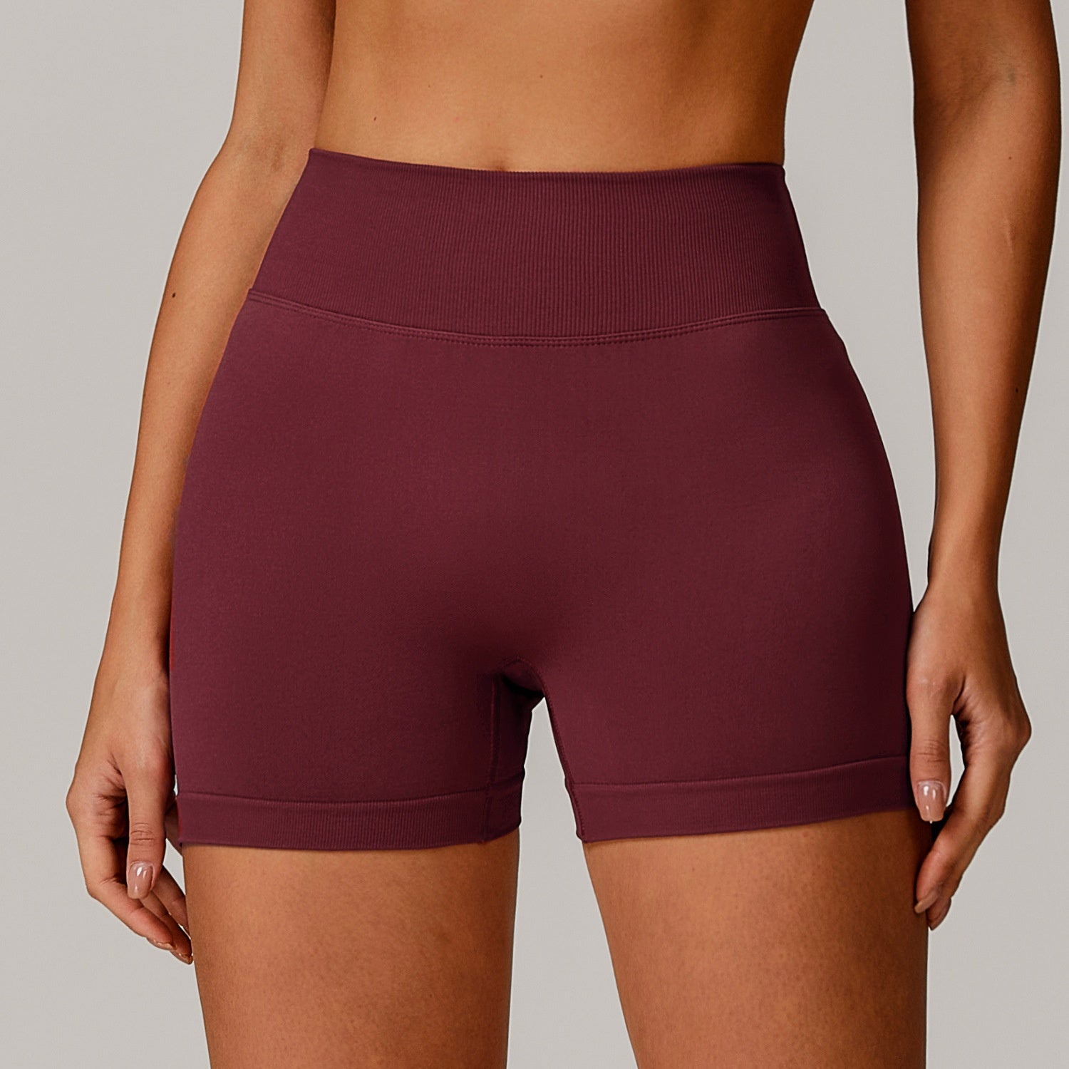 Shorts Sports Running High Waist Yoga Fitness Cycling Outdoor Leisure Hip Lifting Abdomen Slimming Seamless No Embarrassing Lines