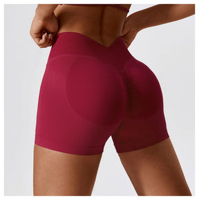 Shorts Sports Running High Waist Yoga Fitness Cycling Outdoor Leisure Hip Lifting Abdomen Slimming Seamless No Embarrassing Lines