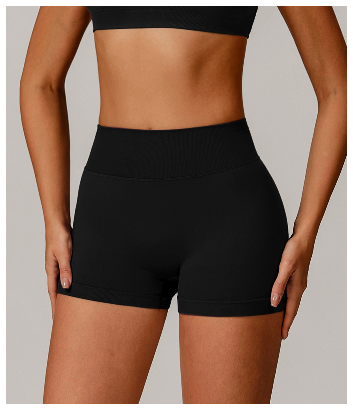 Shorts Sports Running High Waist Yoga Fitness Cycling Outdoor Leisure Hip Lifting Abdomen Slimming Seamless No Embarrassing Lines