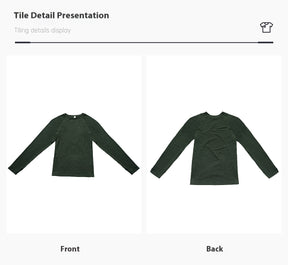 Quick-drying long-sleeved T-shirt autumn and winter running fitness tennis training stretch tops outdoor running fitness clothes with finger sleeves