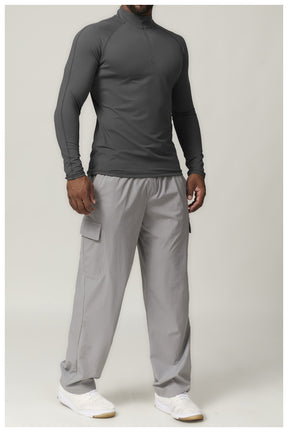 Tops Outdoor Fitness Running Quick Dry Long Sleeve Sports Zipper T-shirt Sports Casual Tops