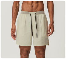 2025 Outdoor running casual shorts breathable sports quick-drying men's running tennis shorts casual