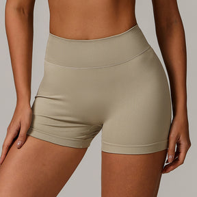 Shorts Sports Running High Waist Yoga Fitness Cycling Outdoor Leisure Hip Lifting Abdomen Slimming Seamless No Embarrassing Lines