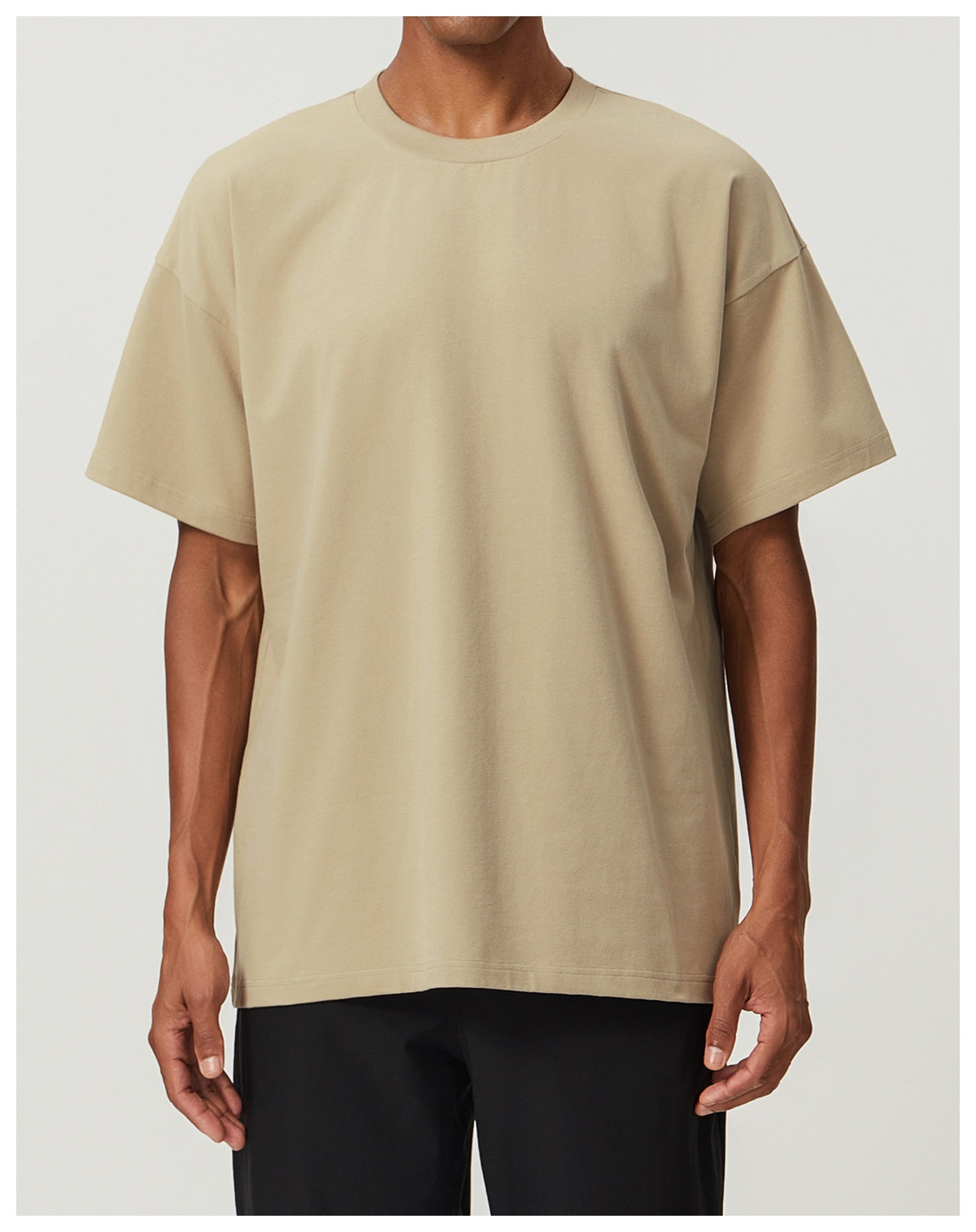 citywalk cotton soft sweat-absorbent loose sports leisure fitness tops soft cotton skin-friendly breathable T-shirt