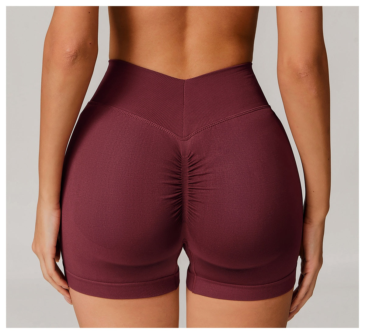 Shorts Sports Running High Waist Yoga Fitness Cycling Outdoor Leisure Hip Lifting Abdomen Slimming Seamless No Embarrassing Lines