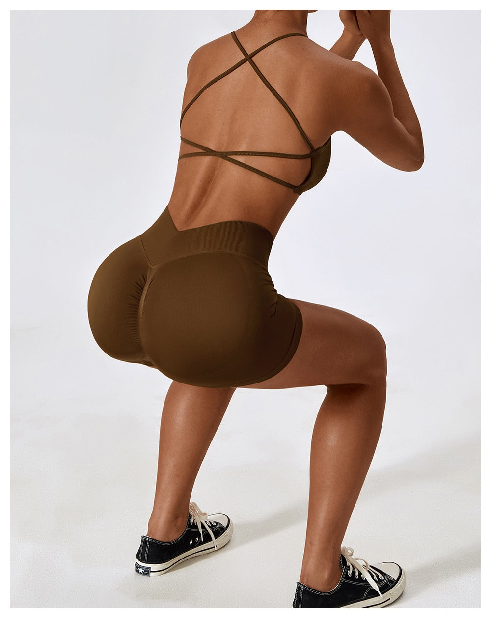 Shorts Sports Running High Waist Yoga Fitness Cycling Outdoor Leisure Hip Lifting Abdomen Slimming Seamless No Embarrassing Lines