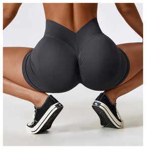 Shorts Sports Running High Waist Yoga Fitness Cycling Outdoor Leisure Hip Lifting Abdomen Slimming Seamless No Embarrassing Lines