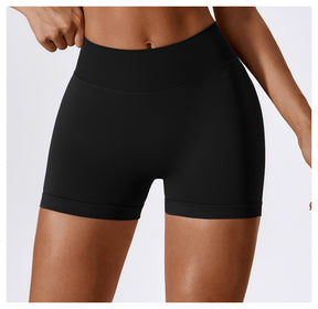 Shorts Sports Running High Waist Yoga Fitness Cycling Outdoor Leisure Hip Lifting Abdomen Slimming Seamless No Embarrassing Lines