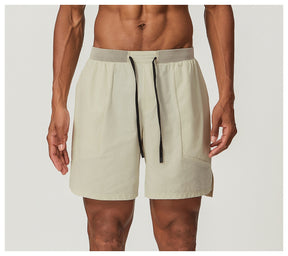 2025 Outdoor running casual shorts breathable sports quick-drying men's running tennis shorts casual