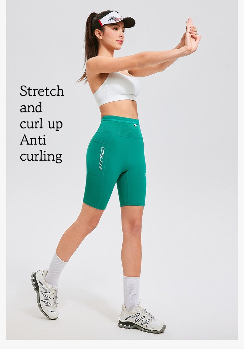 Shorts Yoga Pants Cycling Running Hip Lifting Fitness High Waist Yoga Casual Slimming High Elasticity