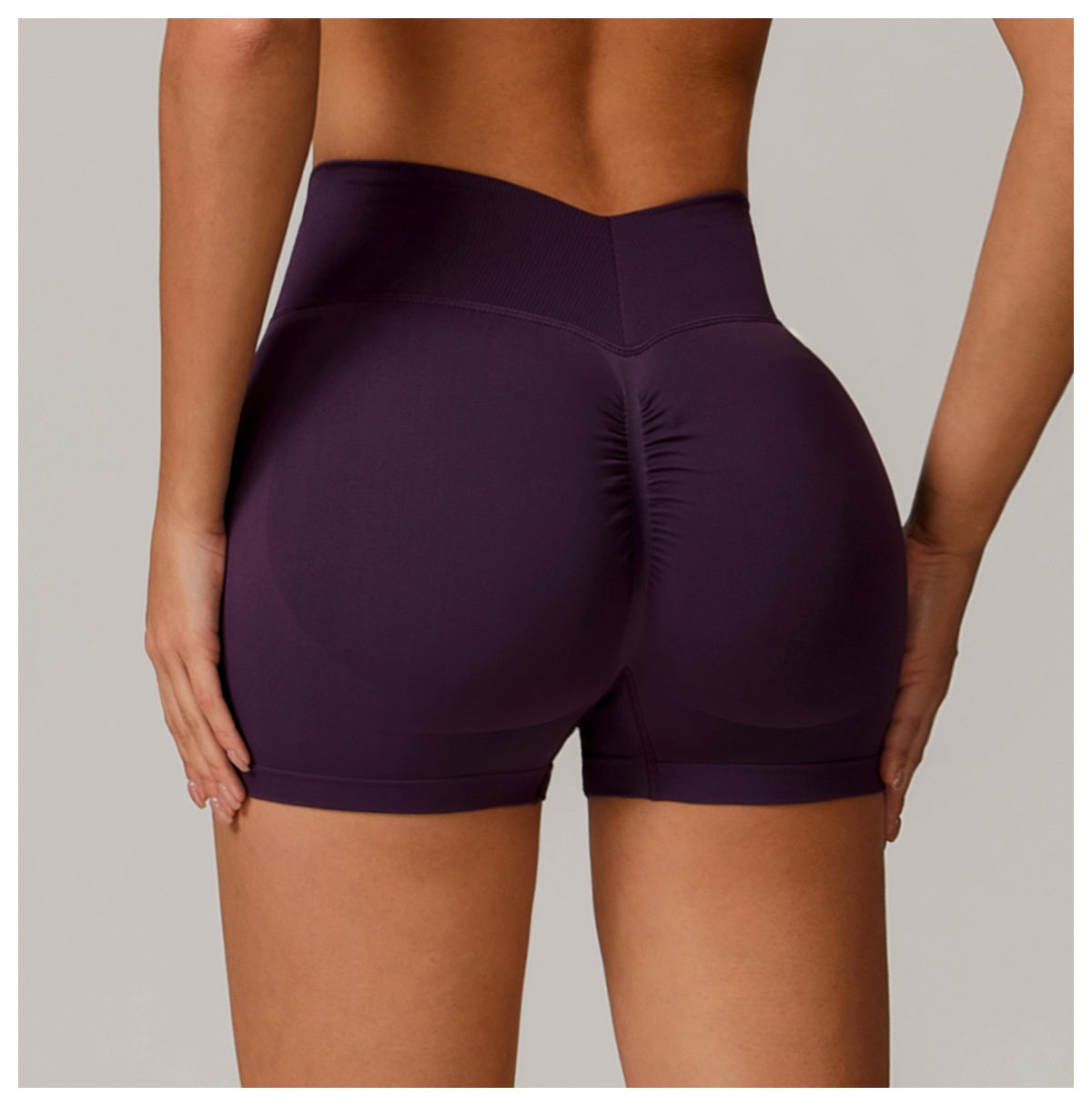 Shorts Sports Running High Waist Yoga Fitness Cycling Outdoor Leisure Hip Lifting Abdomen Slimming Seamless No Embarrassing Lines
