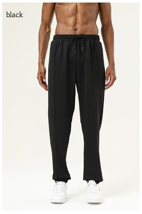 Trousers running training warm loose thick style leggings fitness sports autumn and winter thick style