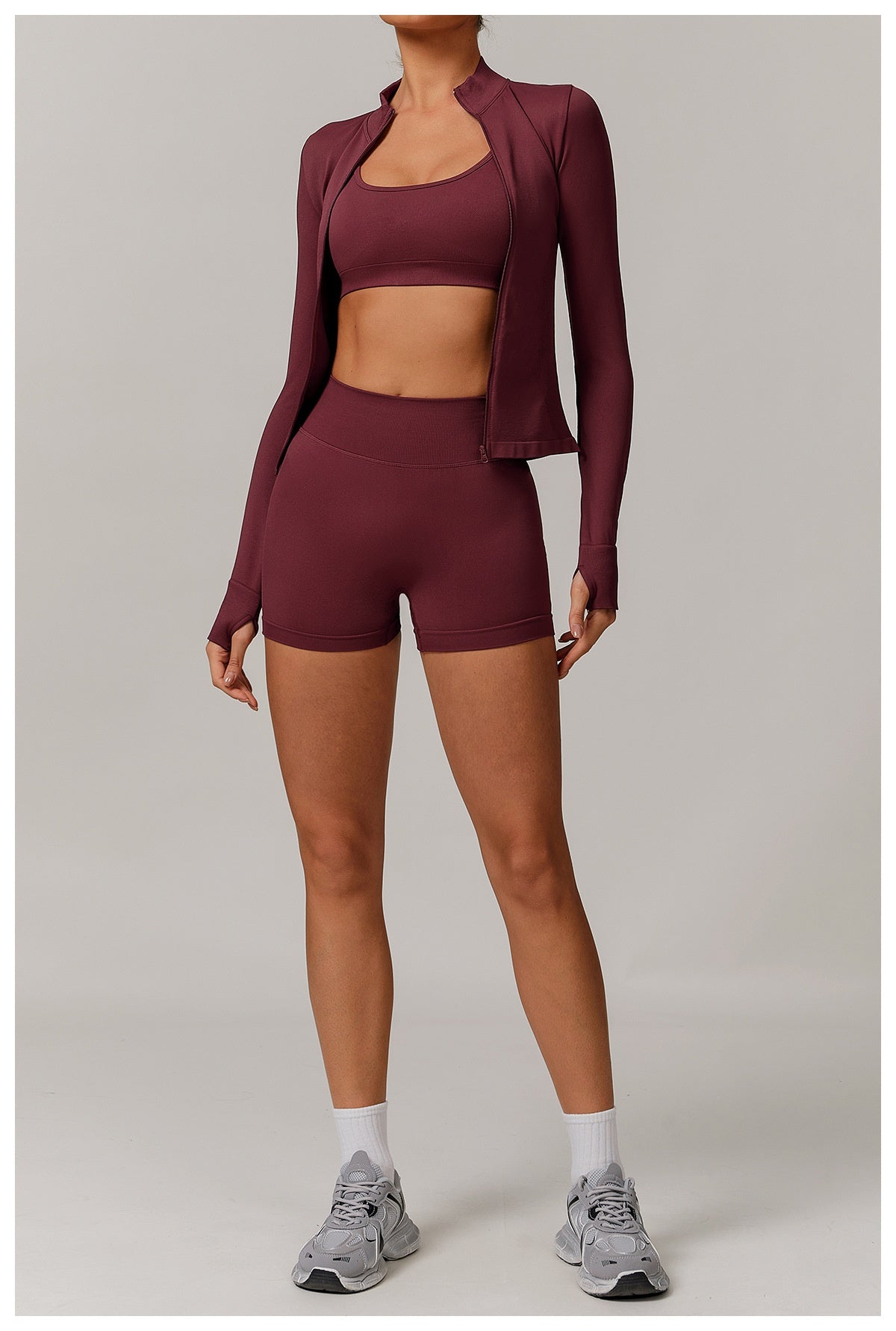 Shorts Sports Running High Waist Yoga Fitness Cycling Outdoor Leisure Hip Lifting Abdomen Slimming Seamless No Embarrassing Lines