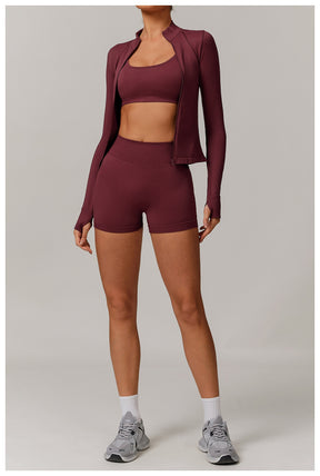 Shorts Sports Running High Waist Yoga Fitness Cycling Outdoor Leisure Hip Lifting Abdomen Slimming Seamless No Embarrassing Lines