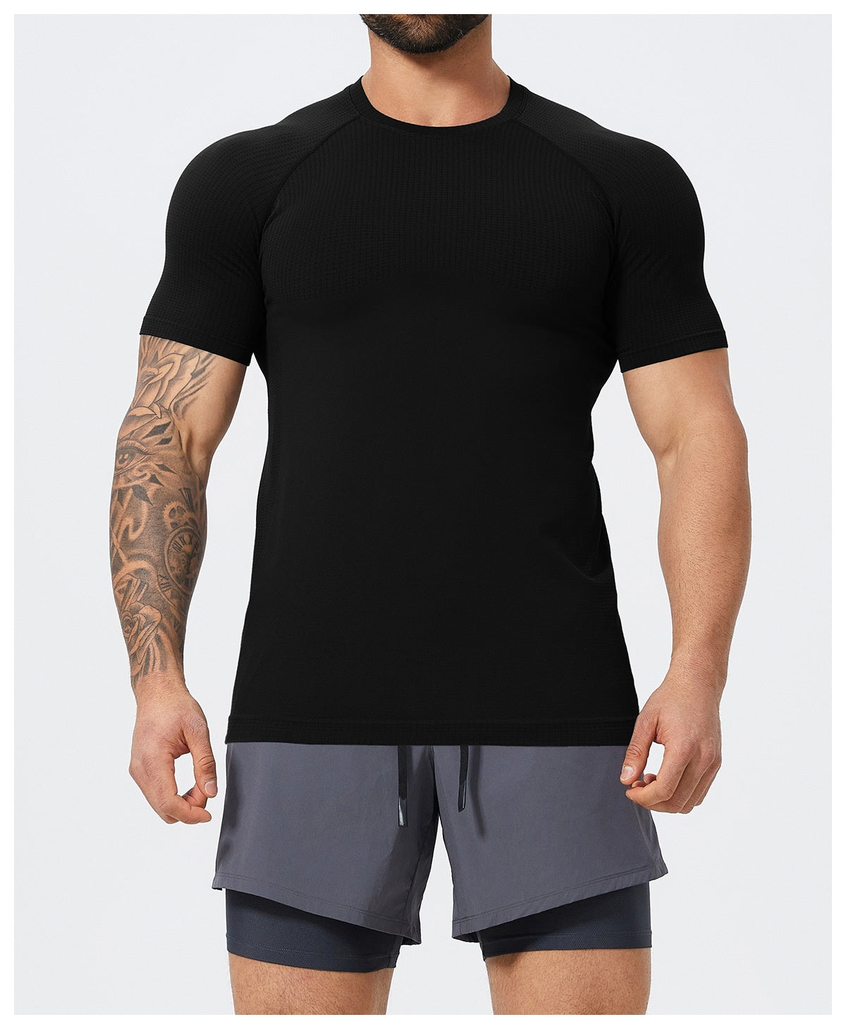 2025 Outdoor running casual shorts breathable sports quick-drying men's running tennis shorts casual