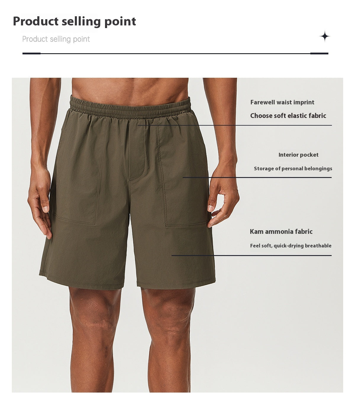 Fitness Running Breathable Leisure Shorts Quick Dry Shorts Sports Leisure Outdoor Tennis